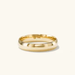 Rings<Mejuri 4Mm Curve Band