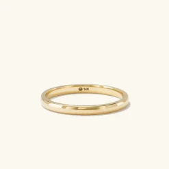 Rings<Mejuri 2Mm Curve Band