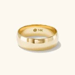 Rings<Mejuri 6Mm Curve Band