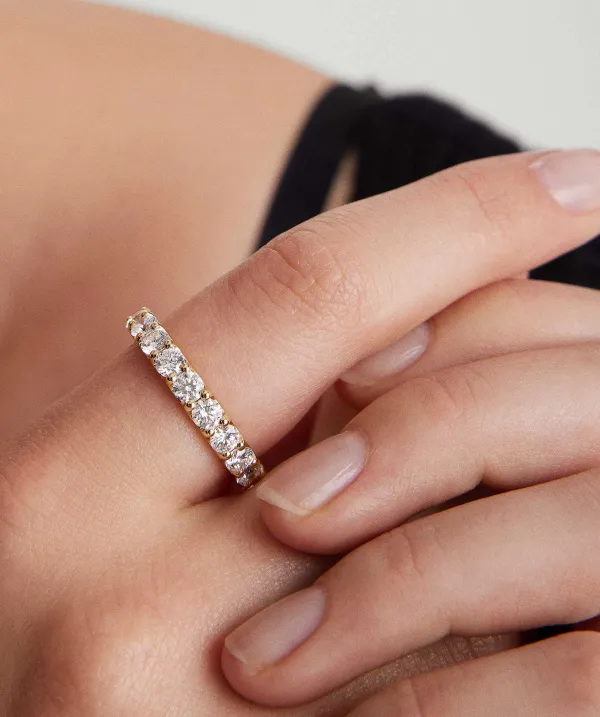 Rings<Mejuri 3.5Mm Lab Grown Diamond Eternity Band