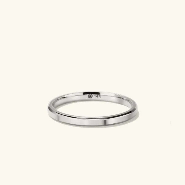 Rings<Mejuri 2Mm Smooth Band