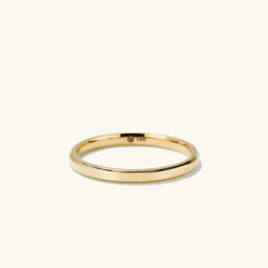 Rings<Mejuri 2Mm Smooth Band