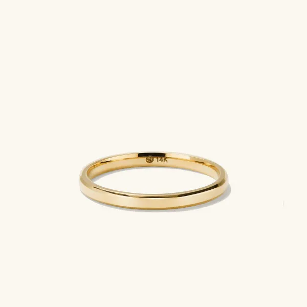 Rings<Mejuri 2Mm Smooth Band