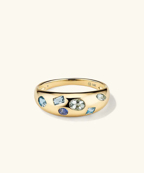Rings<Mejuri Mosaic Gemstone D Me Ring