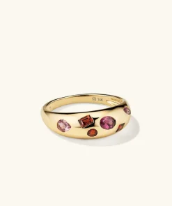 Rings<Mejuri Mosaic Gemstone D Me Ring