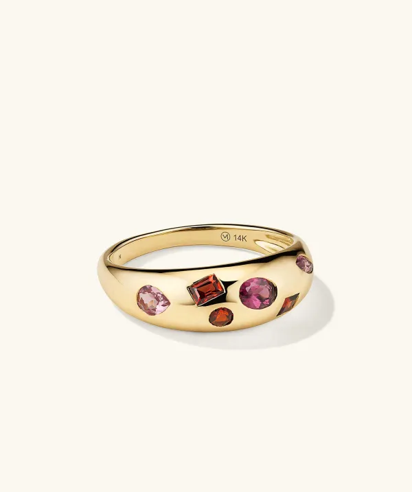 Rings<Mejuri Mosaic Gemstone D Me Ring