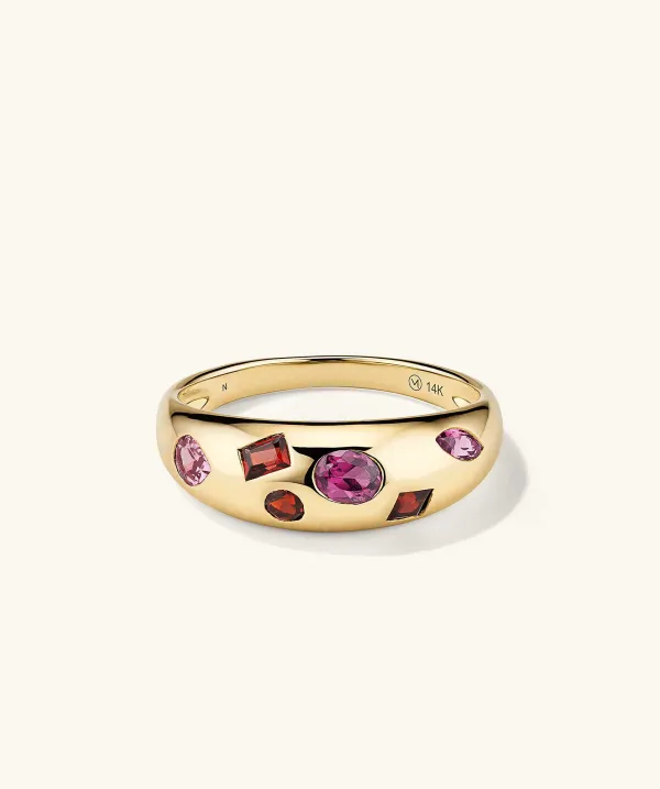 Rings<Mejuri Mosaic Gemstone D Me Ring