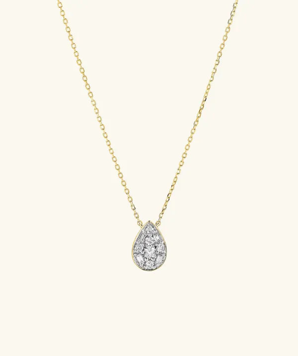 Necklaces<Mejuri Mosaic Pear Diamond Necklace