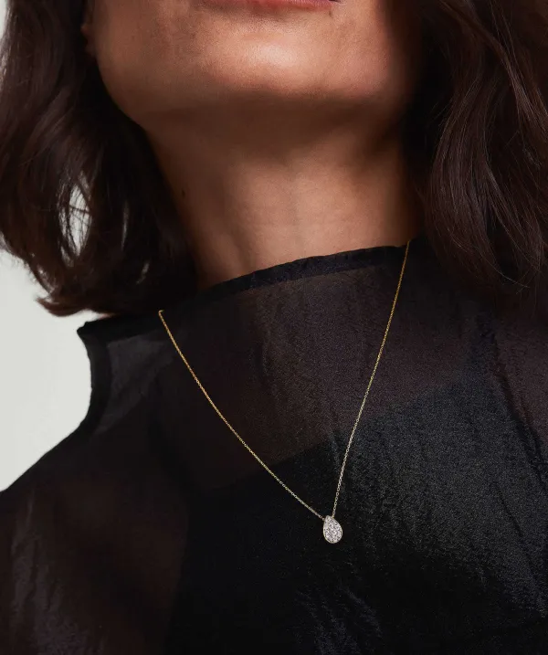 Necklaces<Mejuri Mosaic Pear Diamond Necklace