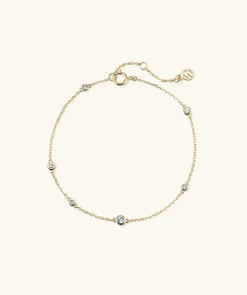 Bracelets<Mejuri Multi Gemstone Station Bracelet