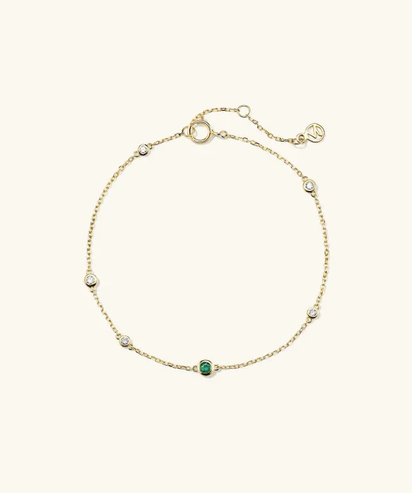 Bracelets<Mejuri Multi Gemstone Station Bracelet