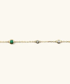 Bracelets<Mejuri Multi Gemstone Station Bracelet