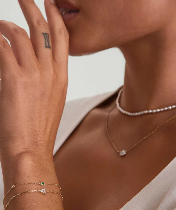 Bracelets<Mejuri Multi Gemstone Station Bracelet