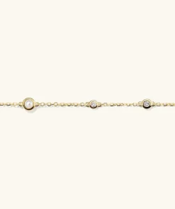 Bracelets<Mejuri Multi Gemstone Station Bracelet