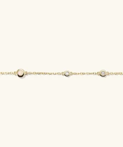 Bracelets<Mejuri Multi Gemstone Station Bracelet
