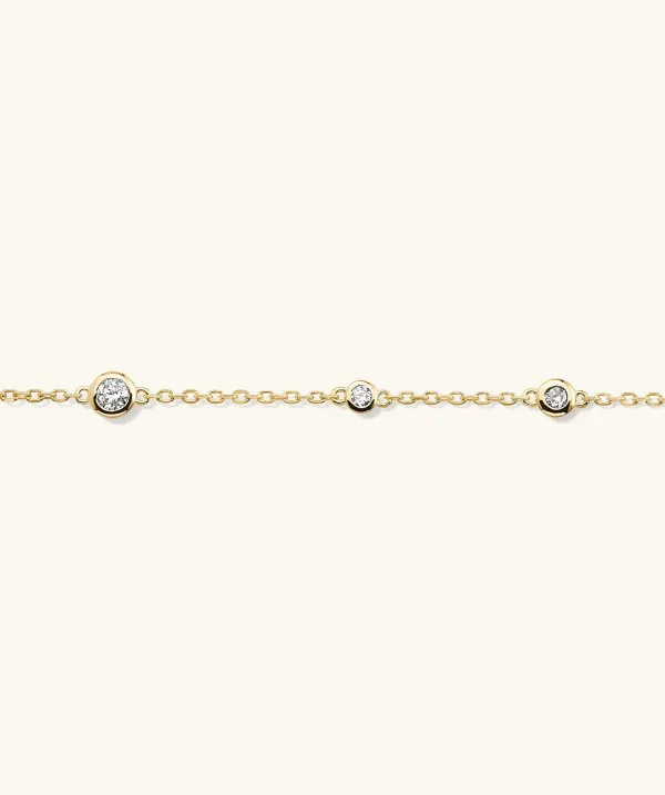 Bracelets<Mejuri Multi Gemstone Station Bracelet