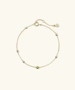 Bracelets<Mejuri Multi Gemstone Station Bracelet