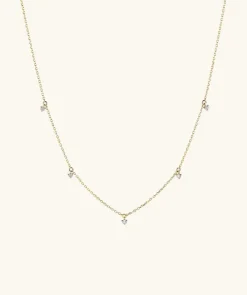 Necklaces<Mejuri Multi Station Diamond Necklace