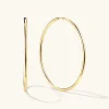 Earrings<Mejuri Oversized Thin Hoops