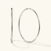 Earrings<Mejuri Oversized Thin Hoops