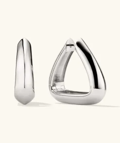 Earrings<Mejuri Patra Oversized Hoops