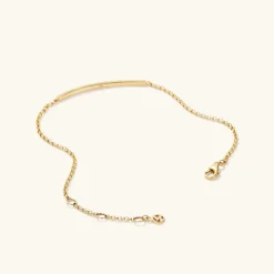 Bracelets<Mejuri Pav Diamond Bar Bracelet