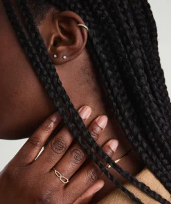 Rings<Mejuri Pav Diamond Oversized Curb Ring