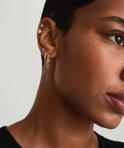 Earrings<Mejuri Pav Diamond Small Hoops