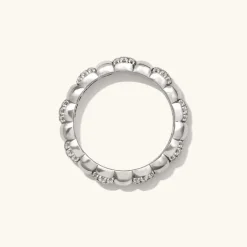 Rings<Mejuri Pav Diamond Soft Charlotte Ring