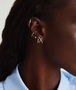 Earrings<Mejuri Pav Diamond X Oversized Studs