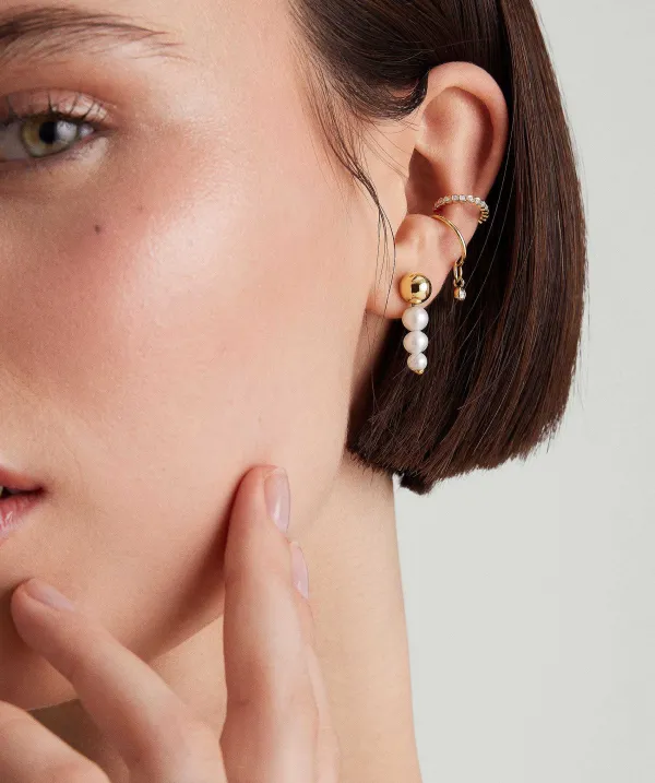 Earrings<Mejuri Pearl Drop Earrings