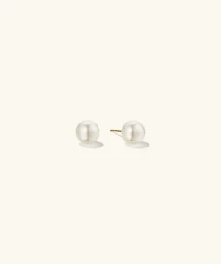 Earrings<Mejuri Pearl Oversized Studs