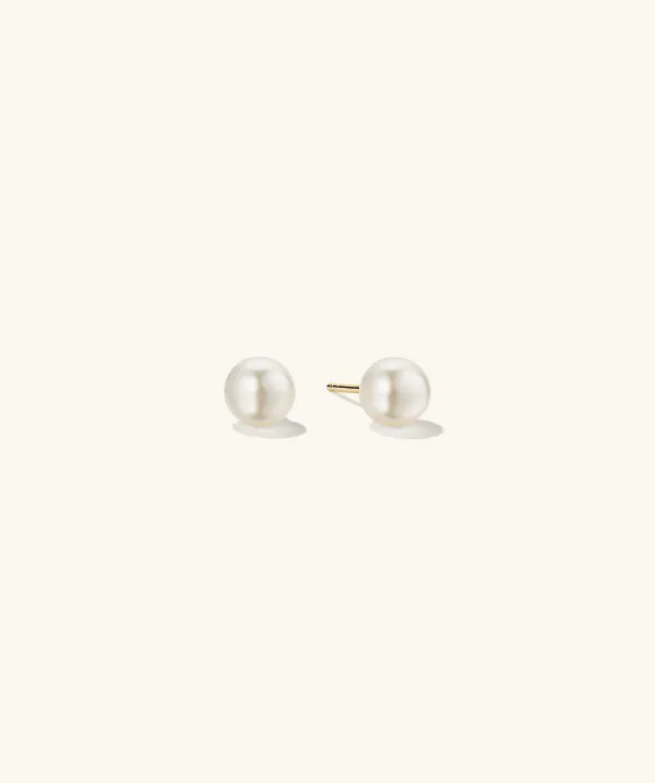 Earrings<Mejuri Pearl Oversized Studs