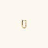 Earrings<Mejuri Pleated Huggie U Hoop