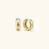 Earrings<Mejuri Plush Small Hoops