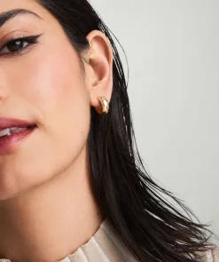 Earrings<Mejuri Plush Small Hoops