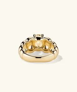 Rings<Mejuri Puffy Charlotte Gemstone Ring