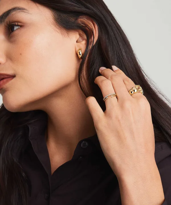 Rings<Mejuri Puffy Charlotte Gemstone Ring