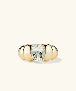 Rings<Mejuri Puffy Charlotte Gemstone Ring