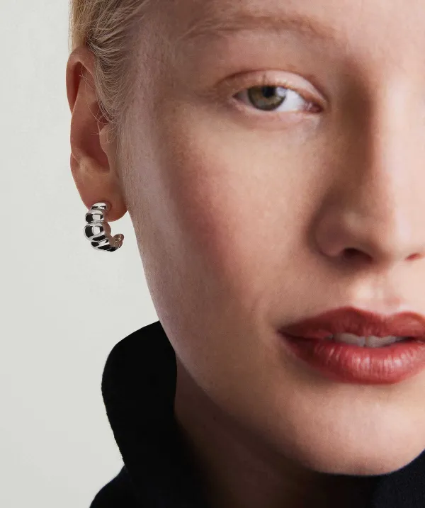 Earrings<Mejuri Puffy Charlotte Hoops