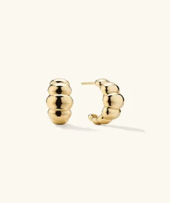 Earrings<Mejuri Puffy Charlotte Hoops