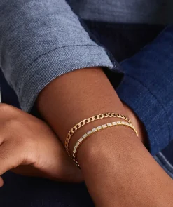 Bracelets<Mejuri Rectangular Micro-Pav Diamond Tennis Bracelet