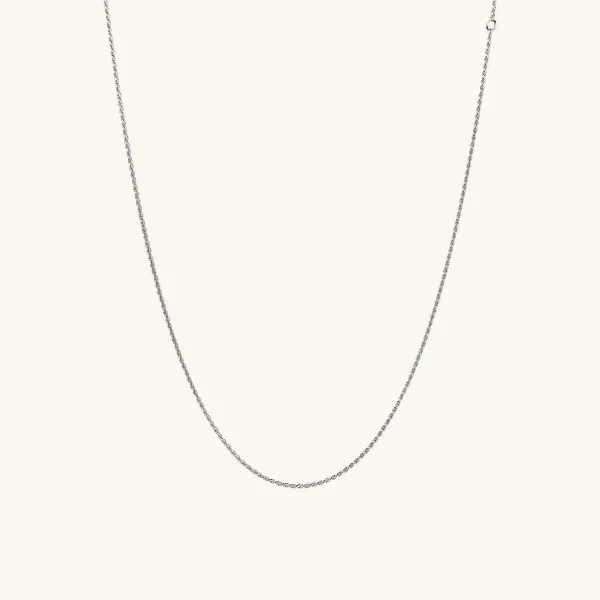 Necklaces<Mejuri Rope Chain Necklace