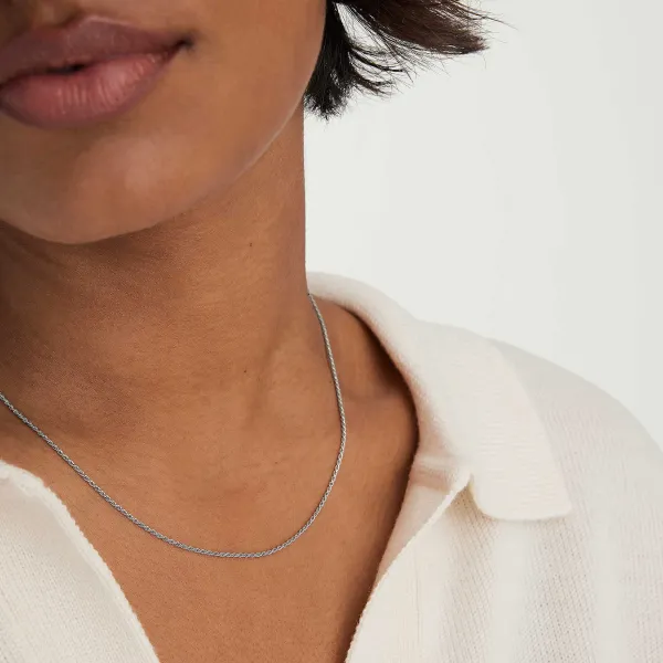 Necklaces<Mejuri Rope Chain Necklace