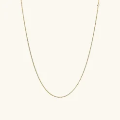 Necklaces<Mejuri Rope Chain Necklace