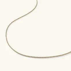 Necklaces<Mejuri Rope Chain Necklace