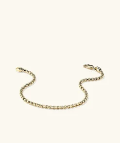 Bracelets<Mejuri Round Box Chain Bracelet