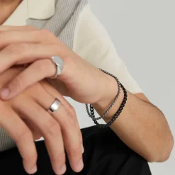 Bracelets<Mejuri Round Box Chain Bracelet