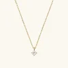 Necklaces<Mejuri Round Topaz Necklace