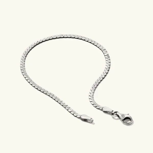 Bracelets<Mejuri Serpentine Chain Bracelet